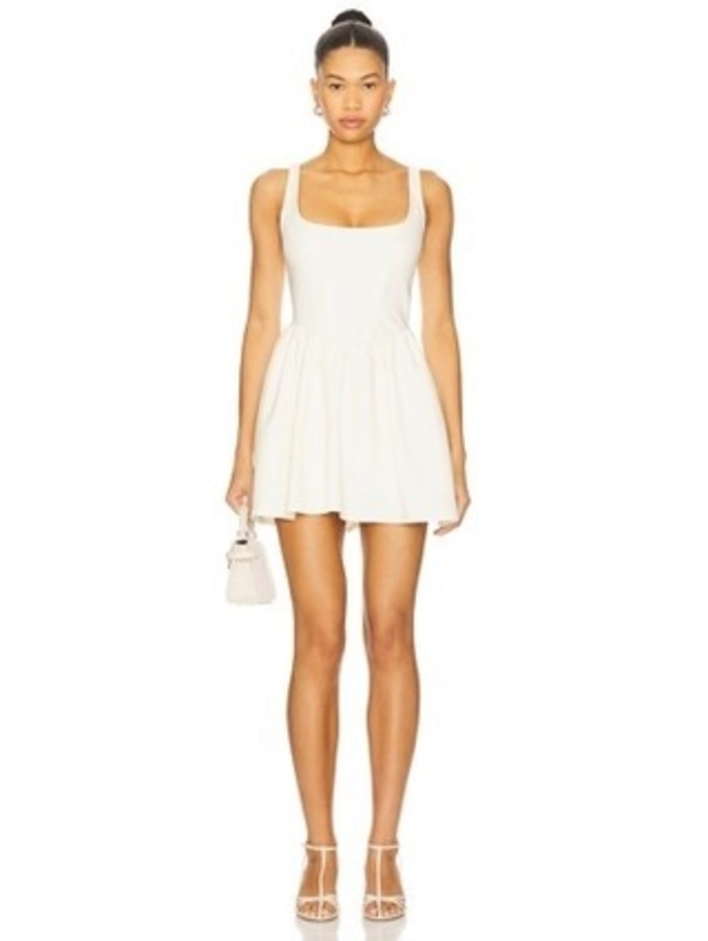 More to come Lorena Mini Dress in Ivory